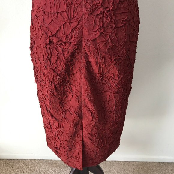 Michael Kors Collection Red Sheath Dress - Picture 7 of 10